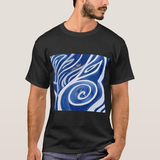 T-shirt crevette nettoyeuse (Devant)