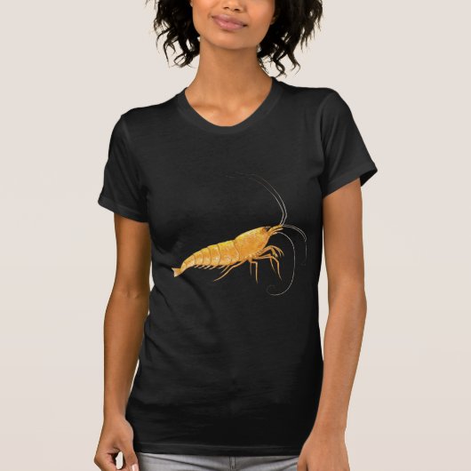 T-shirt Crevette orange de Sakura (Devant)