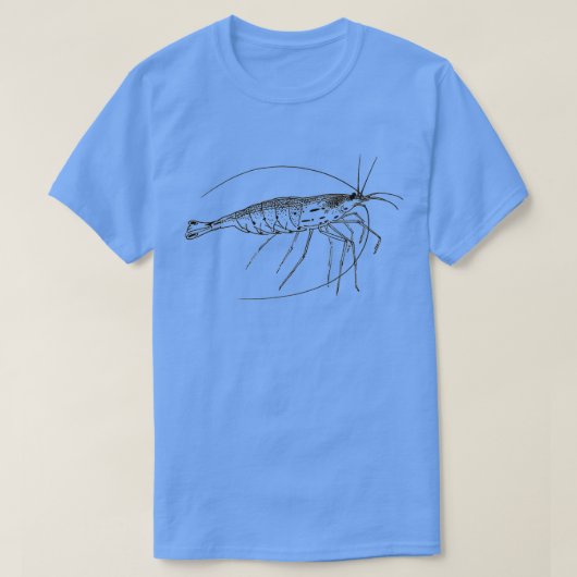 T-shirt Crevettes Amano (Design devant)