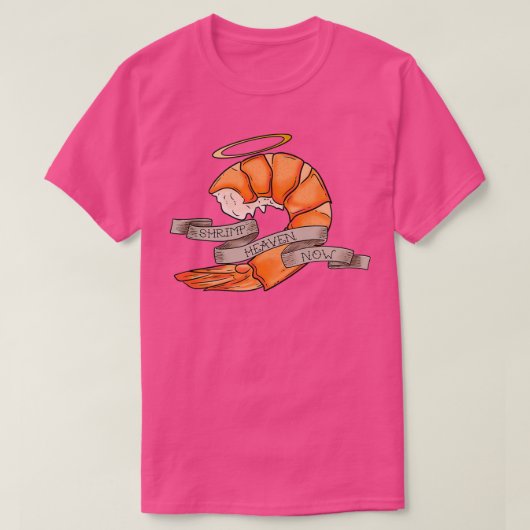 T-shirt Crevettes Ciel Maintenant ! (Design devant)