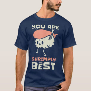 T-shirt Crevettes de sushi asiatique japonais japonais Cui