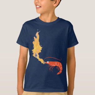T-shirt Crevettes en feu