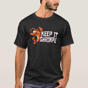 T-shirt Crevettes Garnelen Fruits de mer - Gardez-le à la