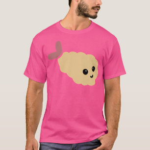 T-shirt Crevettes Kawaii