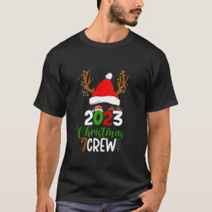 T-shirt Crew Cousin de Noël 2023 Famille correspondant Noë