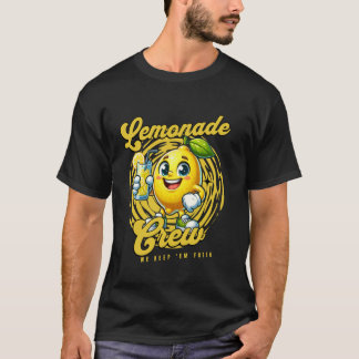 T-shirt Crew Lemonade Nous Les Gardons Frais Jus De Citron