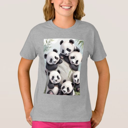 T-shirt Crew Panda (Devant)