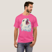 T-shirt Cri 8 Bits' Thurston Le Chat (Devant entier)