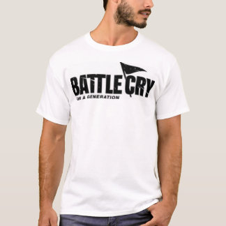 T-shirt Cri de bataille pour une génération
