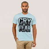 T-shirt cri de peur (Devant entier)
