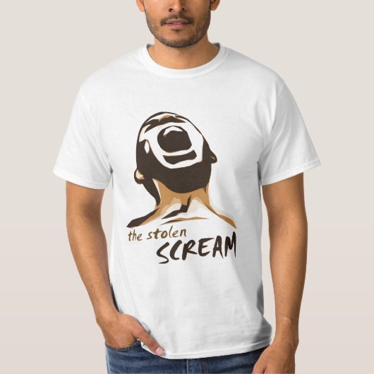 T-shirt Cri perçant (Devant)