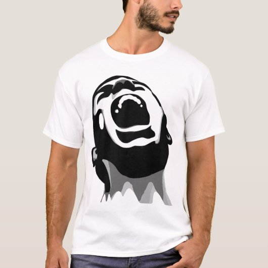 T-shirt Cri perçant (Devant)