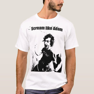 T-shirt Cri perçant comme Adam