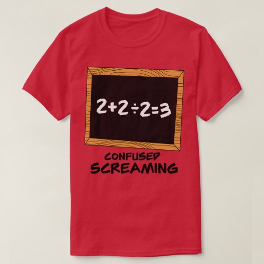 T-shirt Criage confus 1 (Design devant)