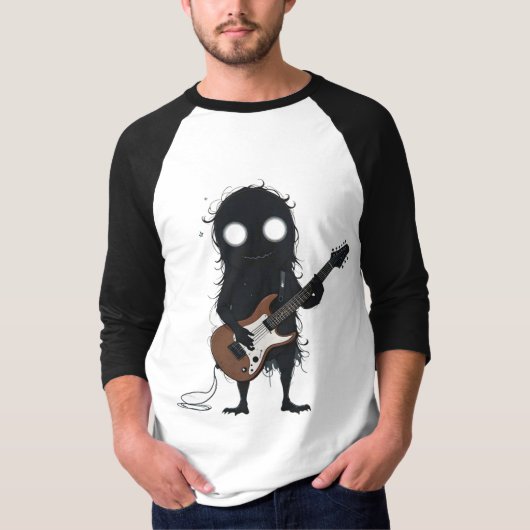 T-shirt Criatura guitarrista (Devant)
