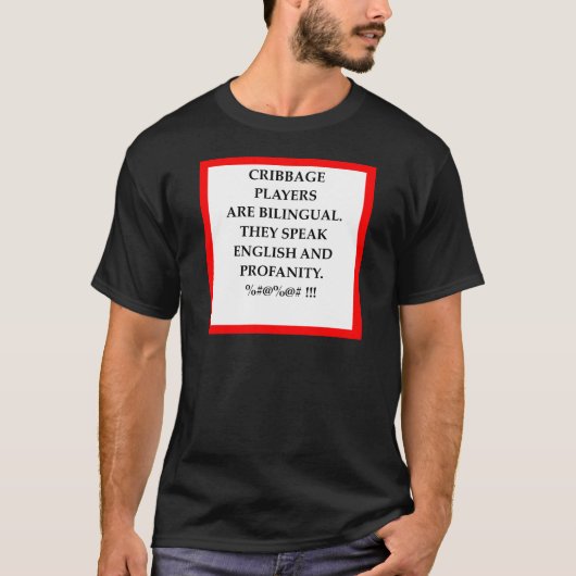 T-SHIRT CRIBBAGE (Devant)