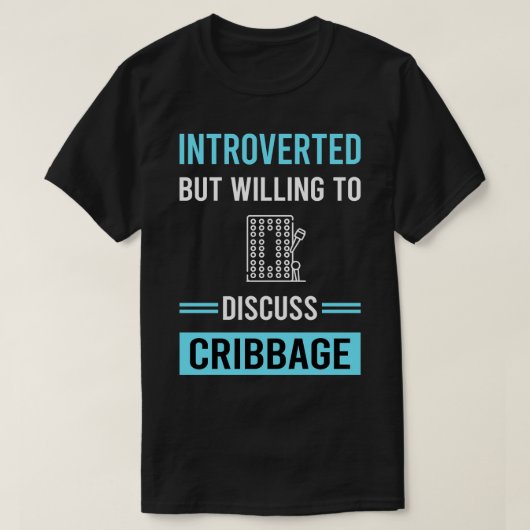 T-shirt Cribbage introduit (Design devant)