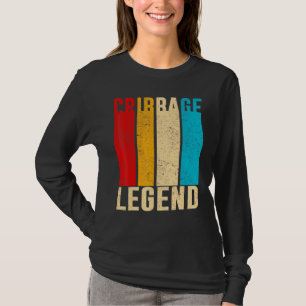 T-shirt Cribbage Legend Joueur Quinze Deux Quinze Quatre R