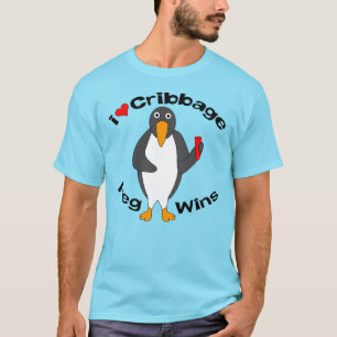 T-shirt Cribbage Peg gagne