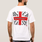 T-shirt cric d'étoile, lieu bombardé (Dos)