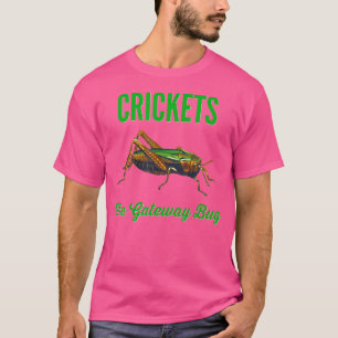 T-shirt Cricke Mange des Grillons La Porte des Insectes