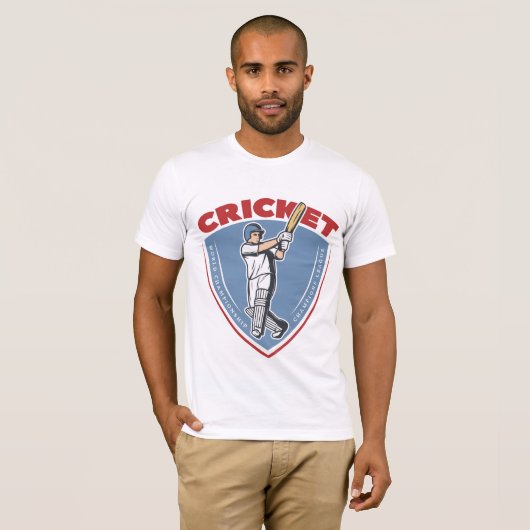 T-shirt Cricket (Devant entier)