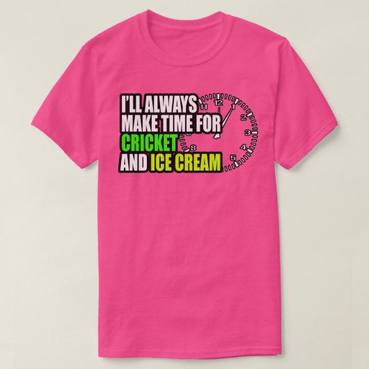 T-shirt Cricket 145 (Design devant)