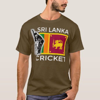 T-shirt Cricket 5 Sri Lanka