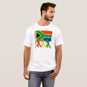 T-shirt Cricket Afrique du Sud (Devant entier)