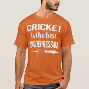 T-shirt Cricket antidépresseur