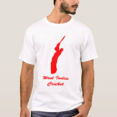 T-shirt cricket antillais  (Devant)