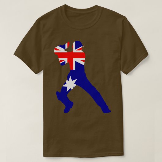 T-shirt Cricket australien (Design devant)