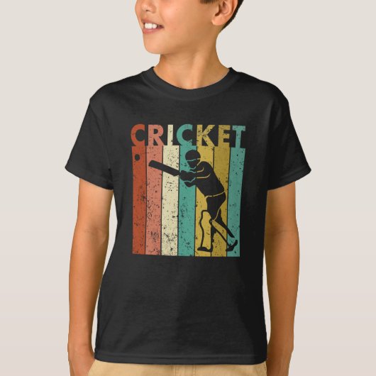 T-shirt Cricket Bowler Bat Cricketer (Devant)
