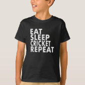 T-shirt Cricket Bowler Bat Cricketer (Devant)