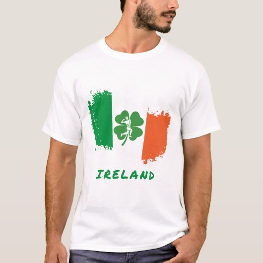 T-shirt Cricket d'Irlande (Devant)