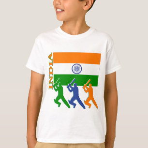 T-shirt Cricket Inde