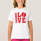 T-shirt Cricket Love, Cricket (Devant)
