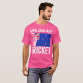 T-shirt Cricket néo-zélandais (Devant entier)