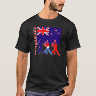 T-shirt Cricket Nouvelle Zélande