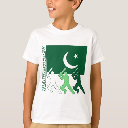 T-shirt Cricket Pakistan (Devant)