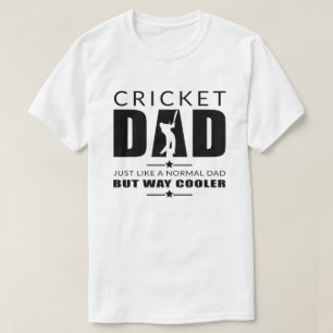 T-shirt Cricket Papa Fête des pères Cricket Cool Papa Père