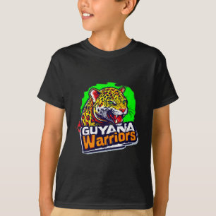 T-shirt Cricket patriotique des Warriors de Guyane