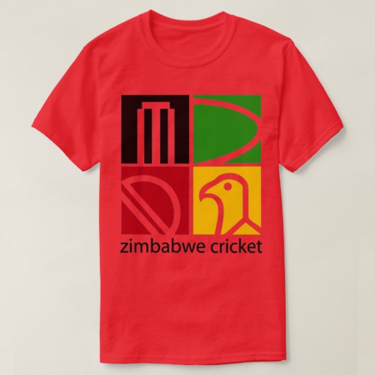 T-shirt Cricket Zimbabwe (Design devant)
