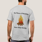 T-shirt Crics ForkCanoe Trip2009 (Dos)