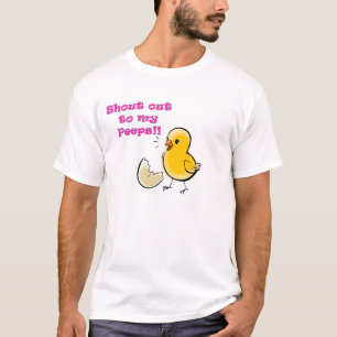 T-shirt Criez à mes piaulements