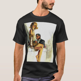 T-shirt Crime Partners Vintage Pulp Magazine Cover Art