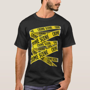 T-shirt Crime Scene Investigation Tape Forensic Science