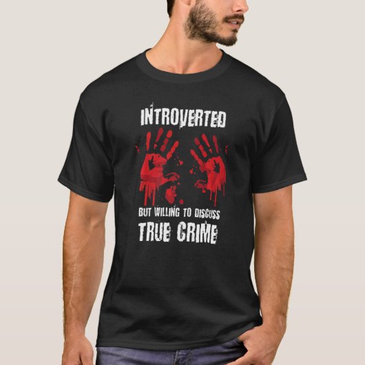T-shirt Criminalité réelle (Devant)