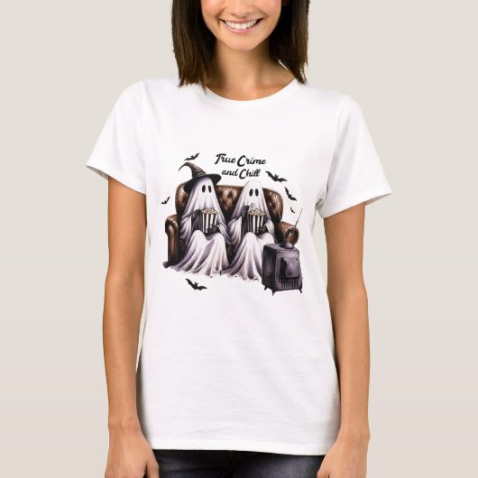 T-shirt Criminalité véritable et refroidissement (Devant)