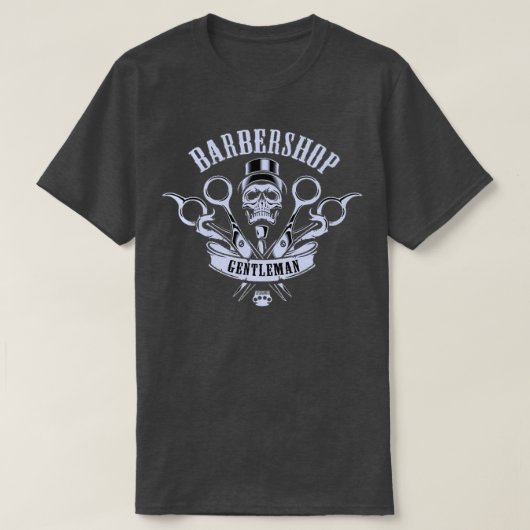 T-shirt Criminel d'un barbier (Design devant)